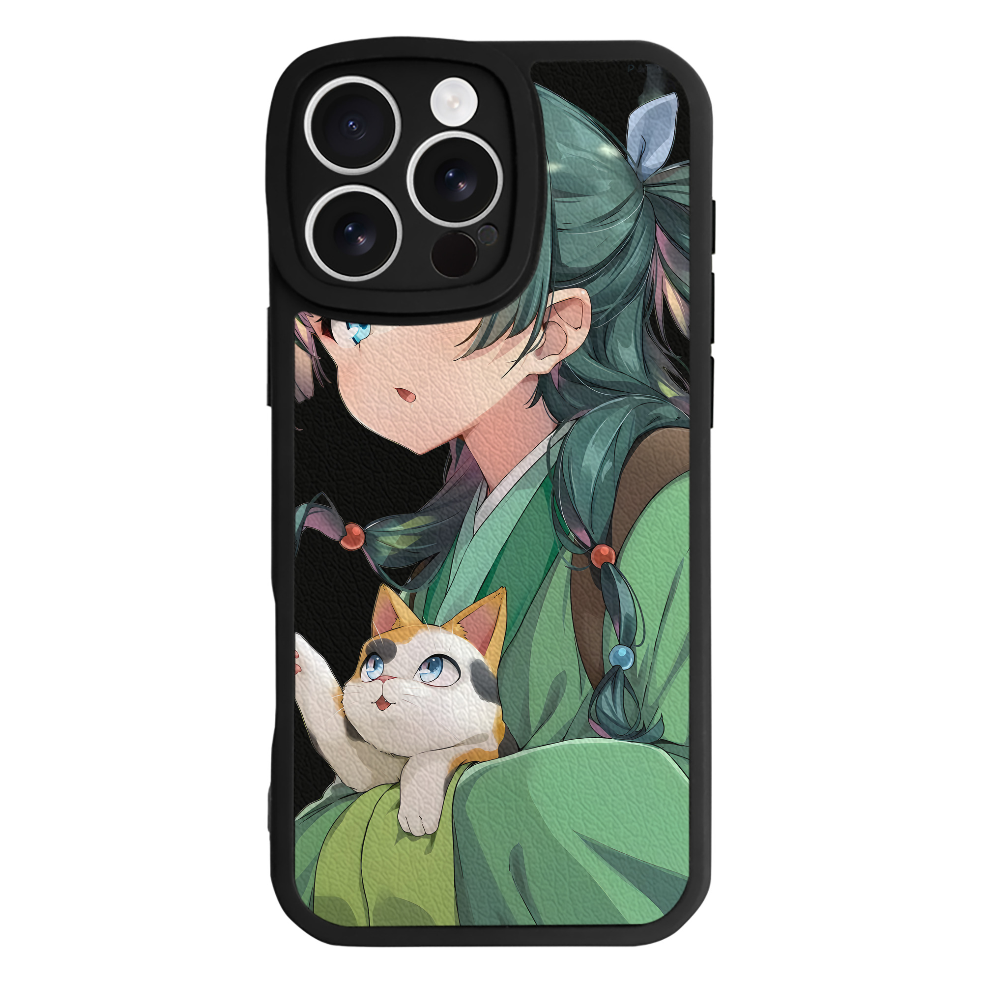 （画像用） 薬屋のひとりごと The Apothecary Diaries 【iPhone 16シリーズ対応】シリコンスマホケース（レザー調） 材質：シリコン
